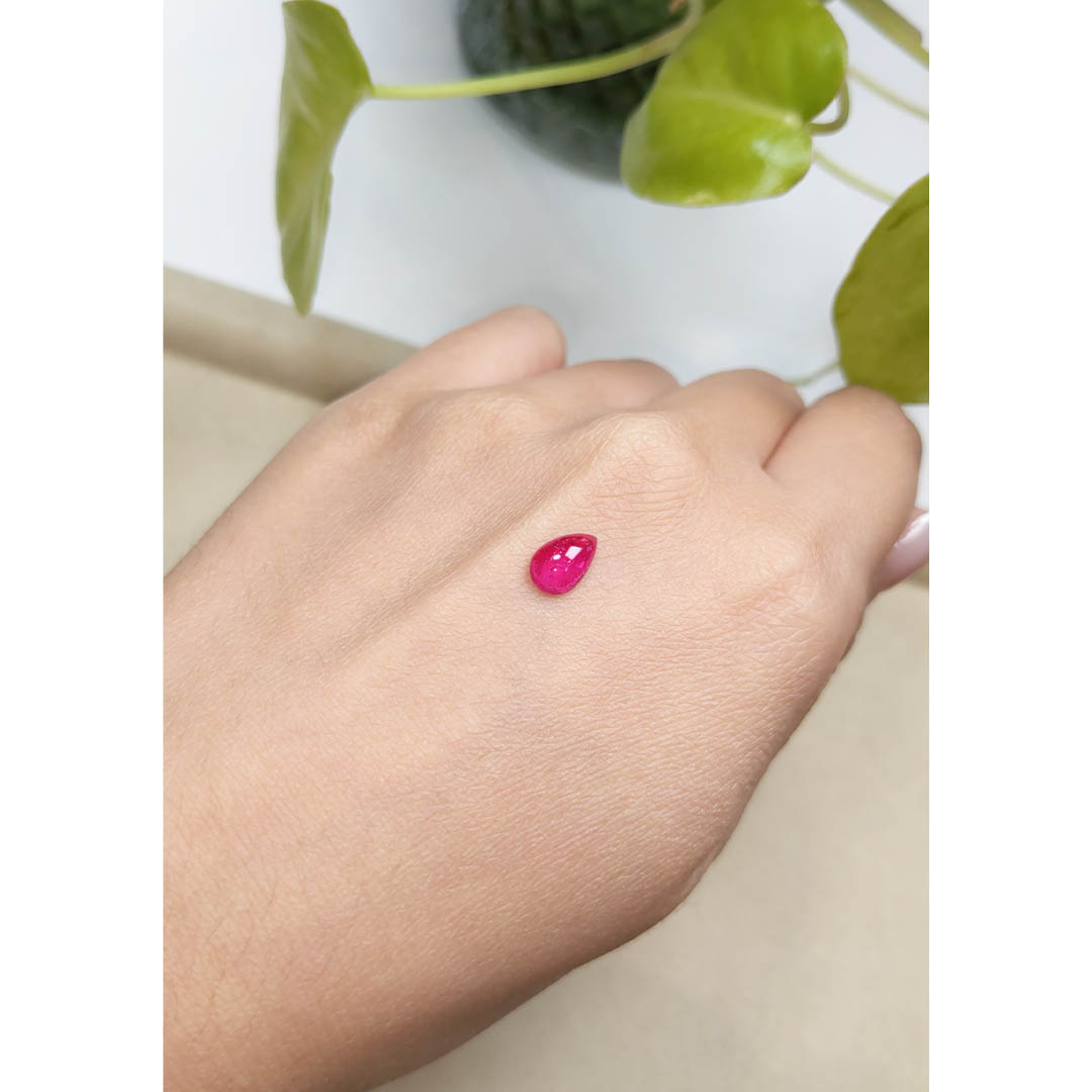 1.24 Ct. Pink Cabochon Tourmaline - Image 2