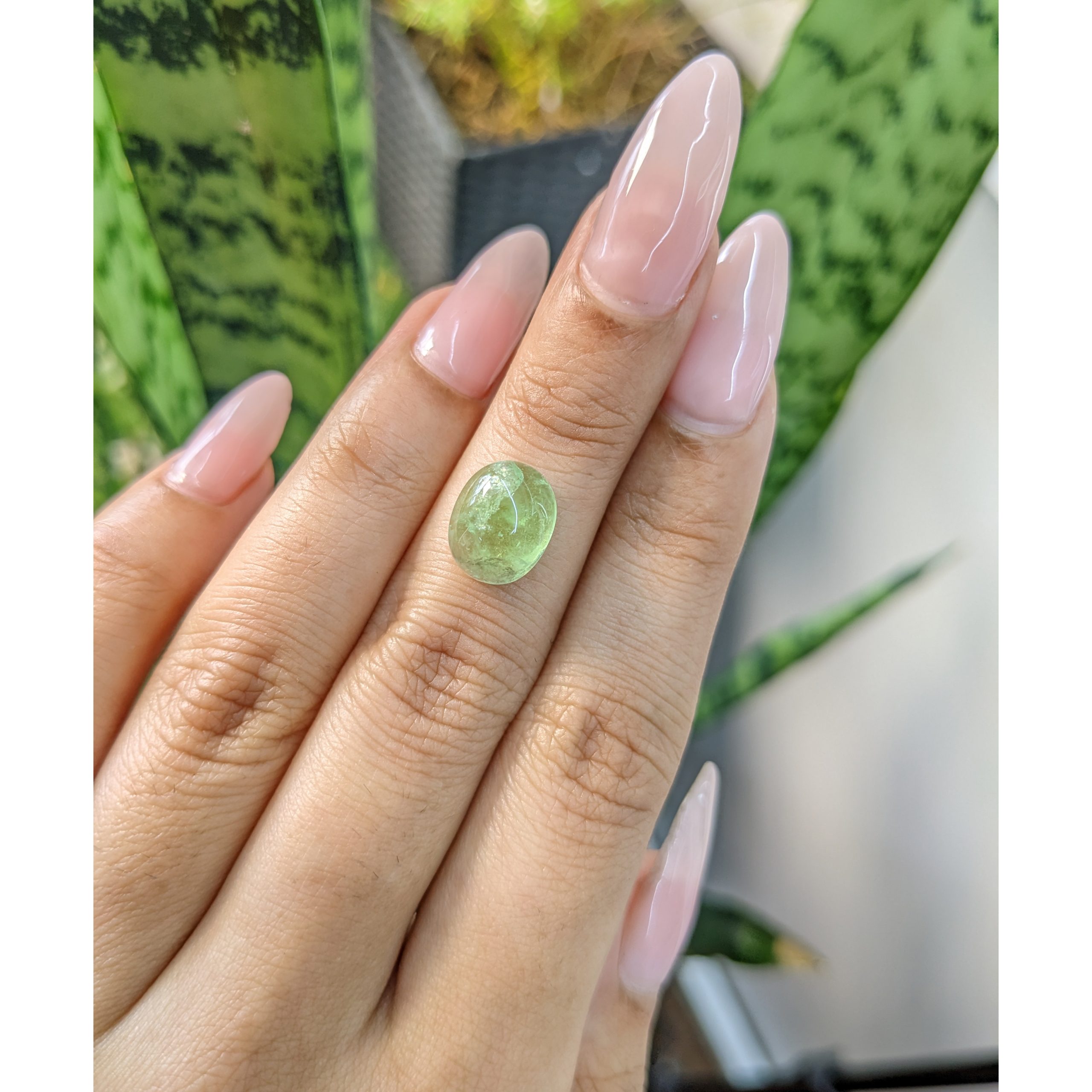 4.05 Ct. Green Cabochon Tourmaline - Image 3