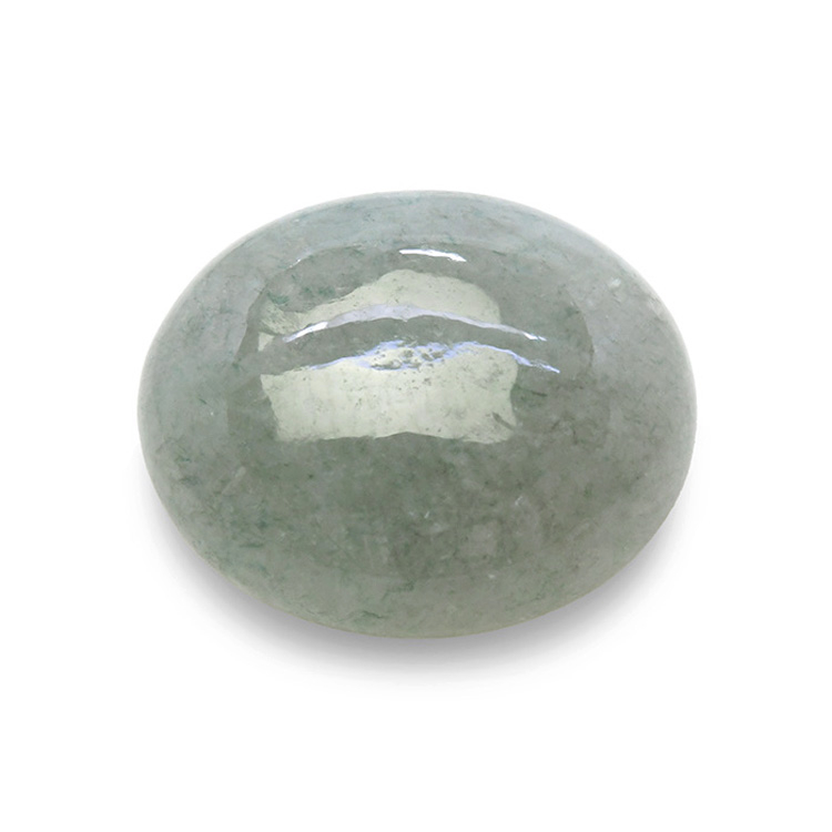 7.21 Ct. Grey Cabochon Jade
