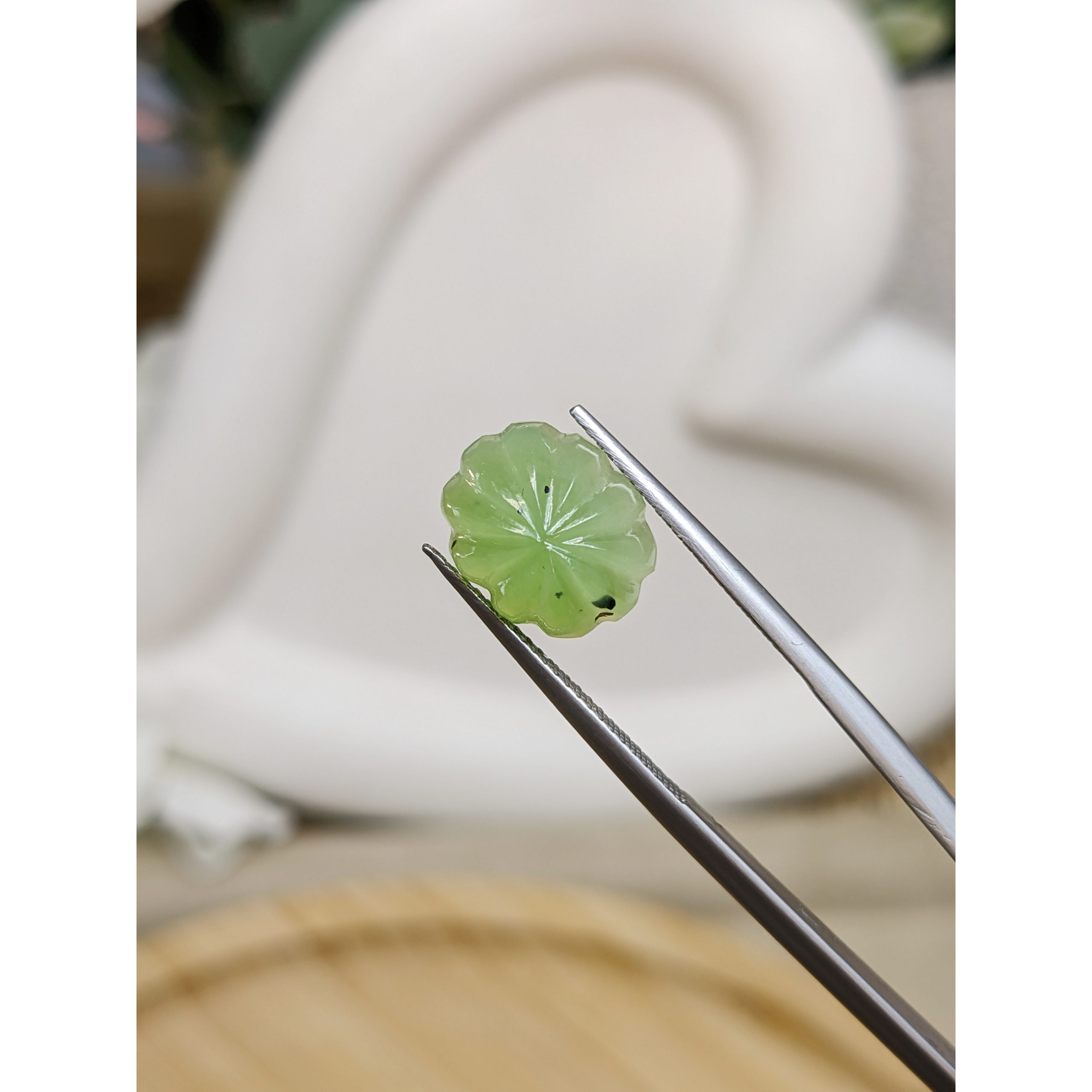 5.08 Ct. Green Cabochon Jade - Image 2