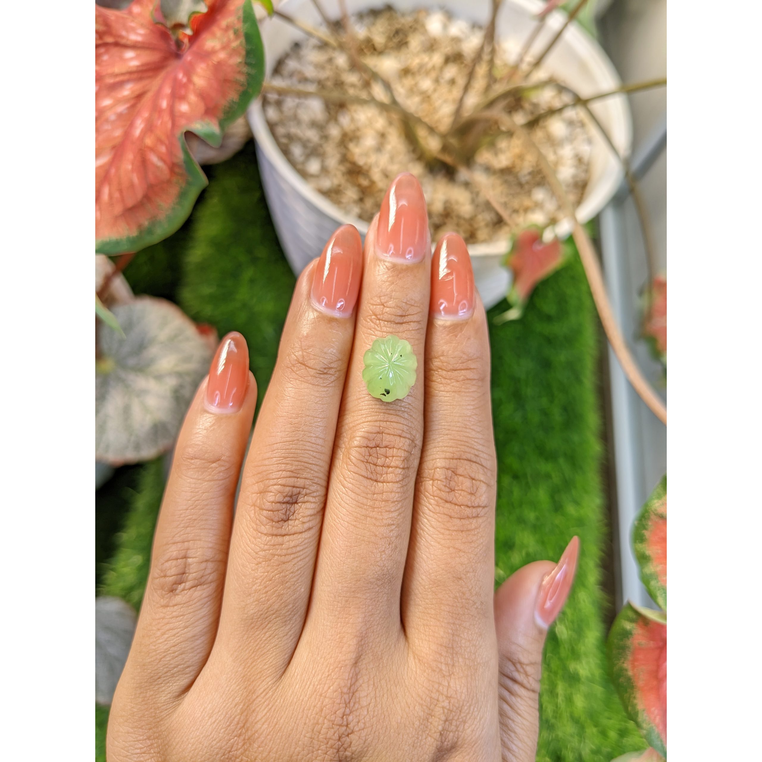 5.08 Ct. Green Cabochon Jade - Image 3