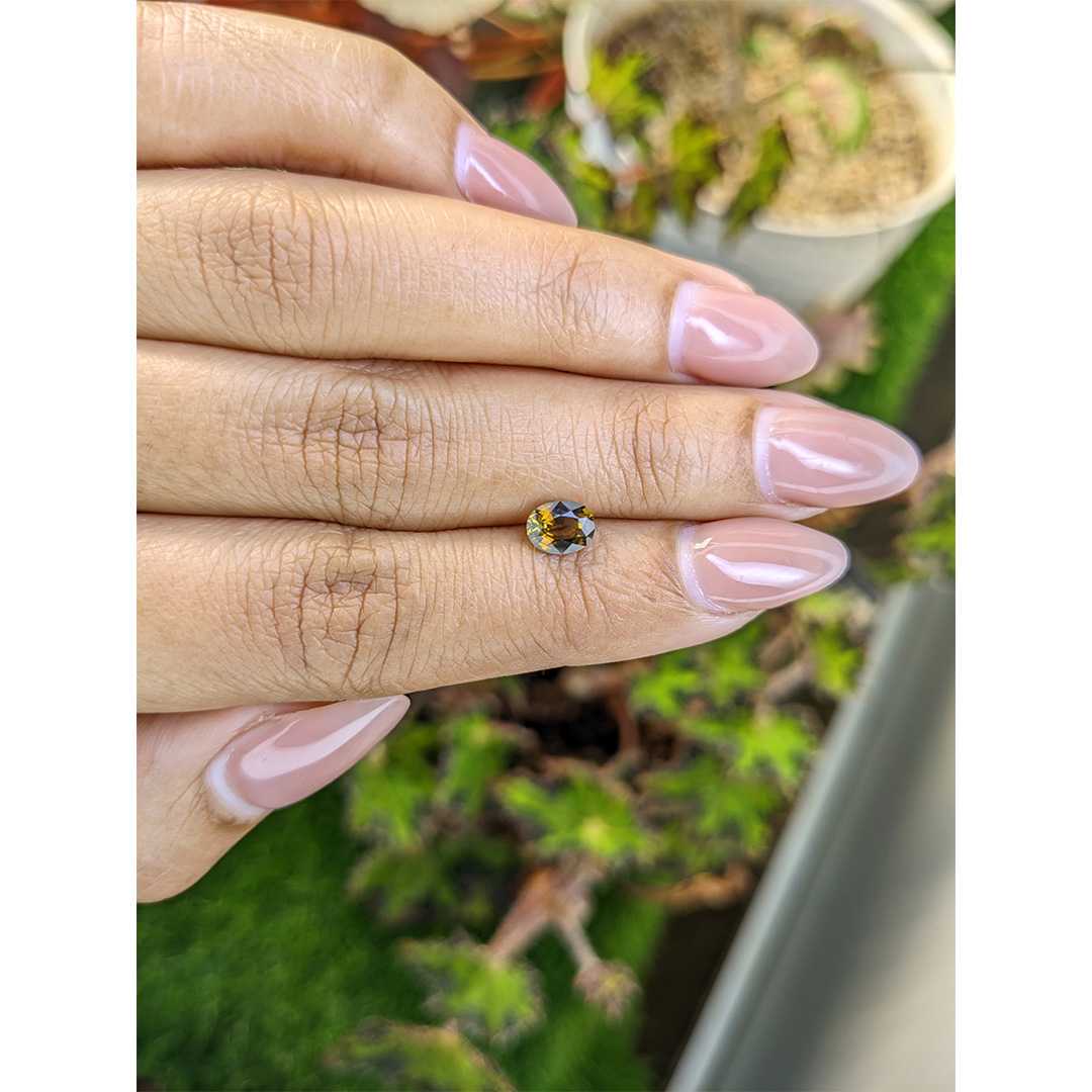 0.65 Ct. Yellowish Brown Zircon - Image 3