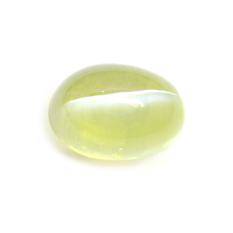 0.84 Ct. Greenish Yellow Cabochon Chrysoberyl