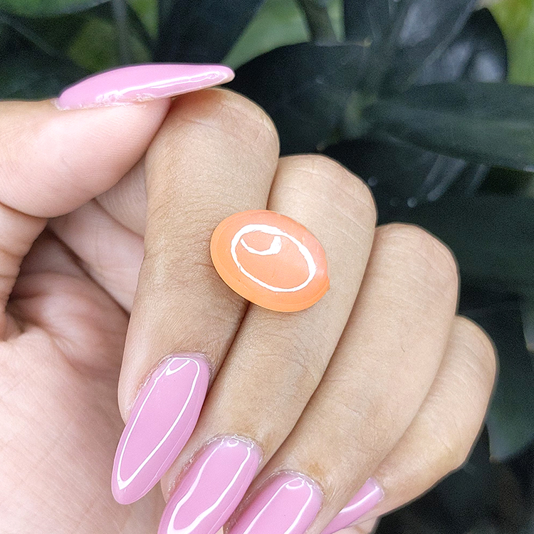 10.13 Ct. Peach Cabochon Moonstone - Image 2