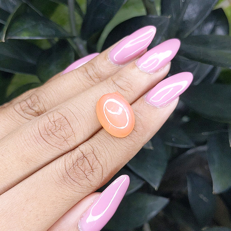 10.13 Ct. Peach Cabochon Moonstone - Image 3