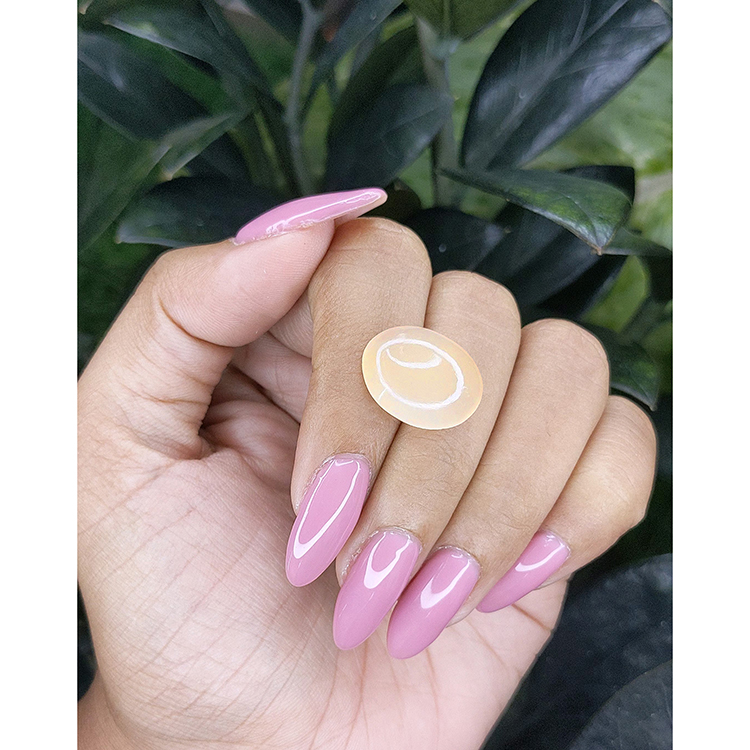 10.08 Ct. Peach Cabochon Moonstone - Image 3