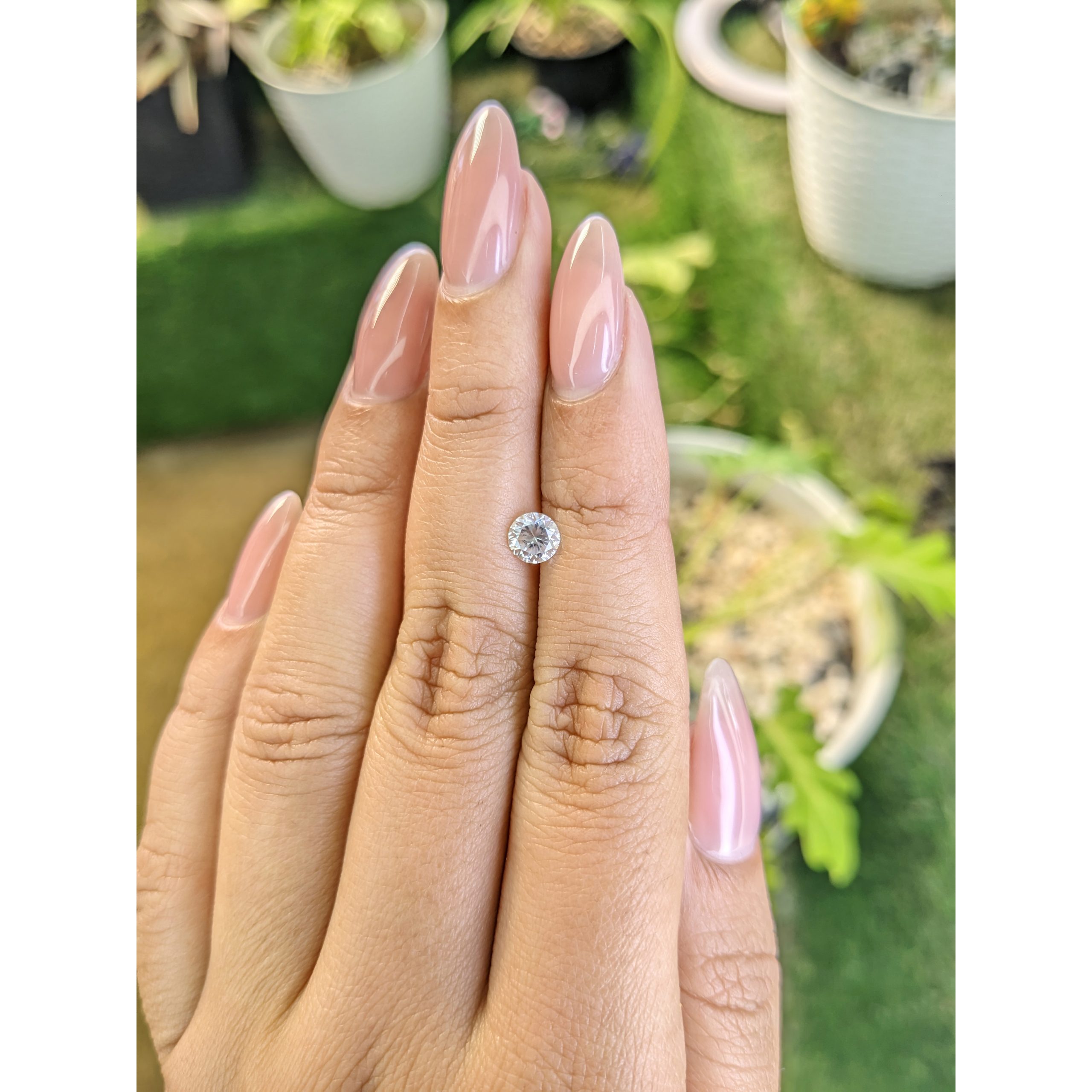 0.85 Ct. White Zircon - Image 2