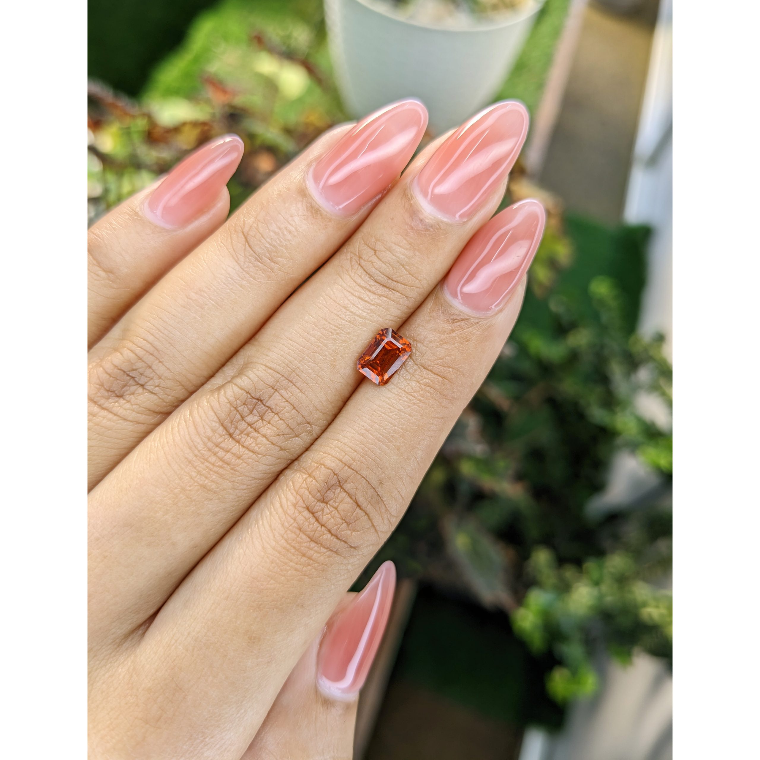 1.27 Ct. Orange Hessonite Garnet - Image 3