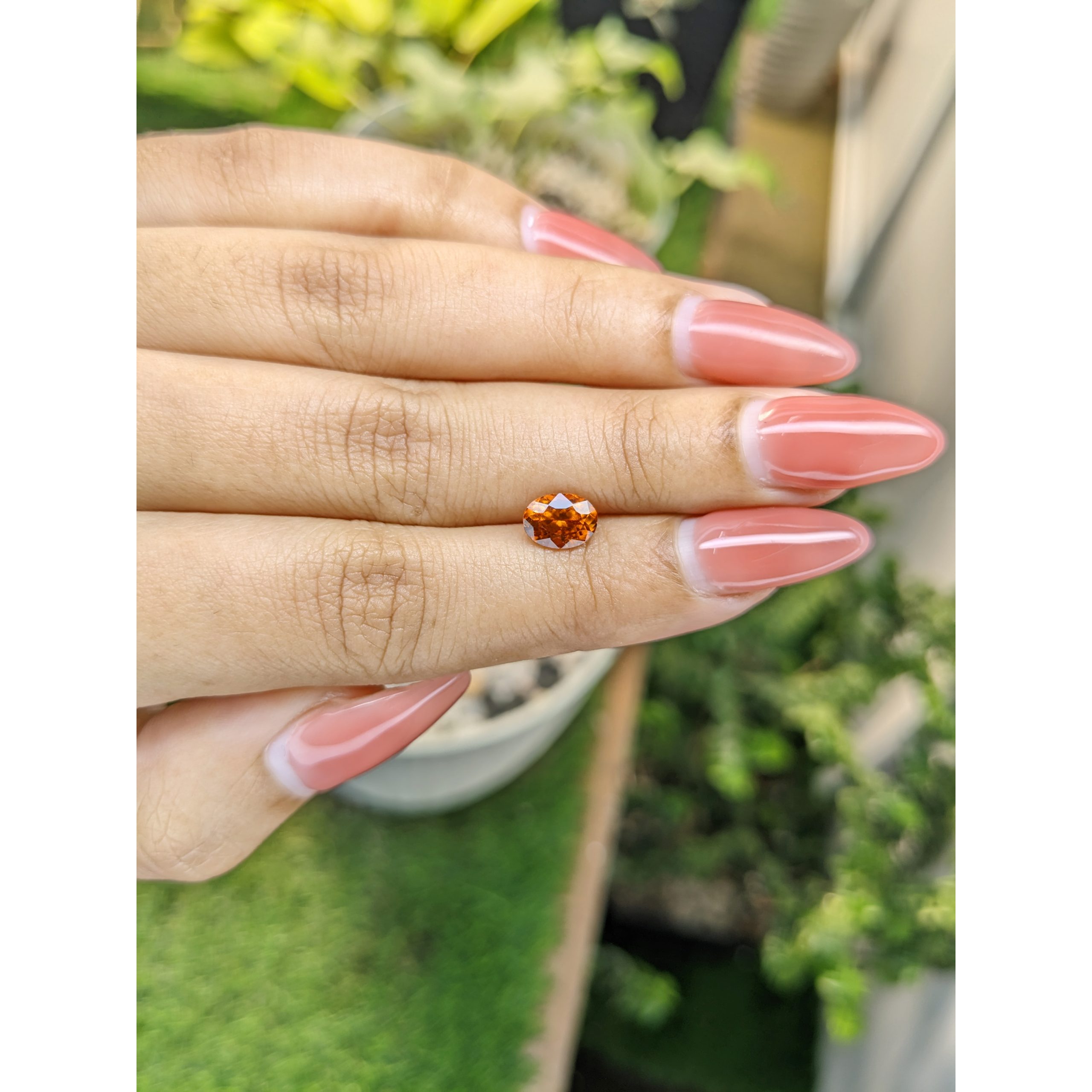 1.36 Ct. Yellowish Orange Hessonite Garnet - Image 3