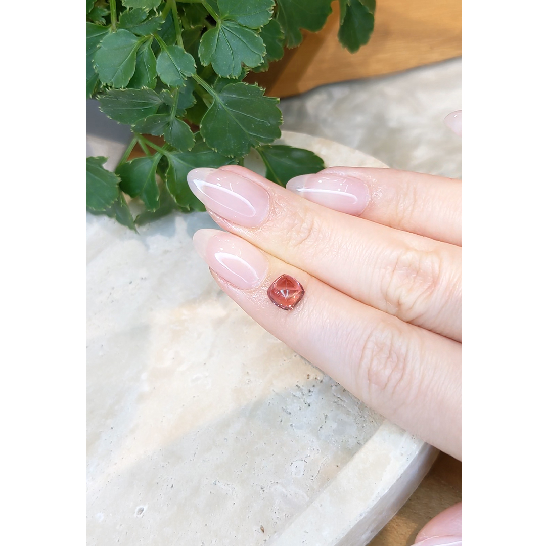 1.53 Ct. Brownish Pink Cabochon Tourmaline - Image 3