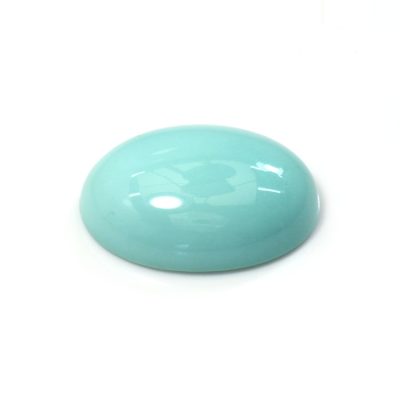 6.83 Ct. Greenish Blue Cabochon Turquoise