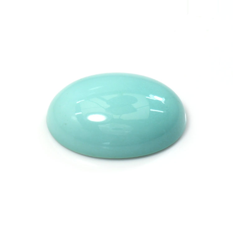 6.83 Ct. Greenish Blue Cabochon Turquoise